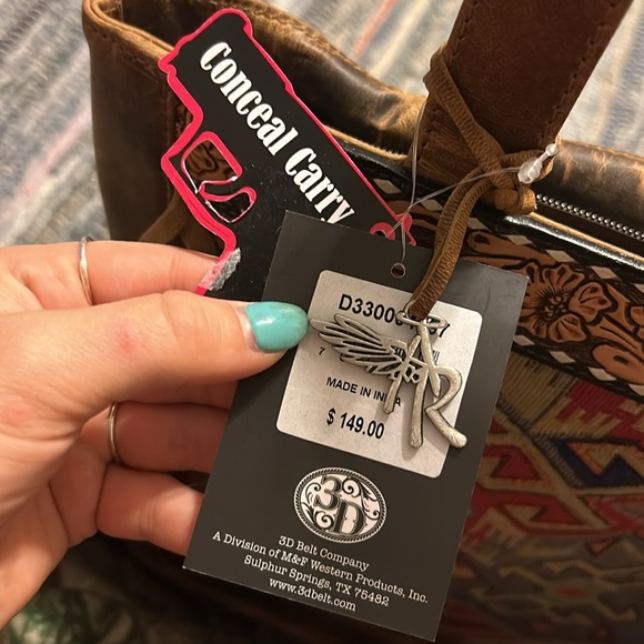 Angel Ranch genuine leather Conceal CarryBag - Picture 5 of 5